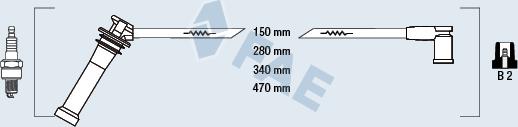 FAE 83263 - Комплект запалителеи кабели vvparts.bg