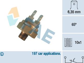 FAE 35440 - Термошалтер, подгряване на всмукателните тръби vvparts.bg