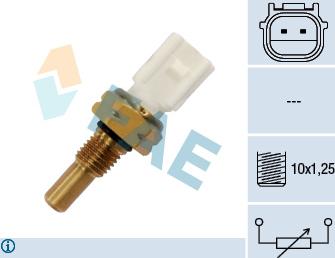 FAE 33456 - Датчик, температура на охладителната течност vvparts.bg