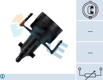 FAE 33503 - Датчик, температура на входящия въздух vvparts.bg