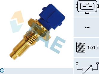 FAE 33200 - Датчик, температура на охладителната течност vvparts.bg