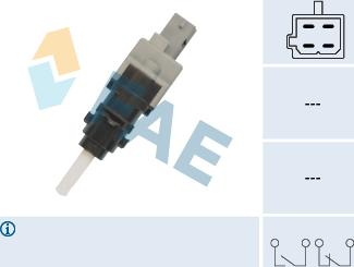 FAE 24415 - Ключ за спирачните светлини vvparts.bg