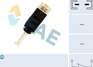 FAE 24430 - Ключ за спирачните светлини vvparts.bg