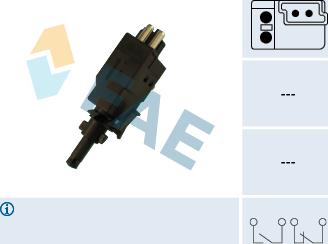 FAE 24590 - Ключ за спирачните светлини vvparts.bg
