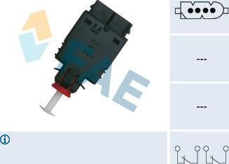 FAE 24530 - Ключ за спирачните светлини vvparts.bg