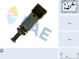 FAE 24890 - Ключ за спирачните светлини vvparts.bg