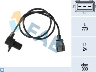 FAE 79451 - Импулсен датчик, колянов вал vvparts.bg