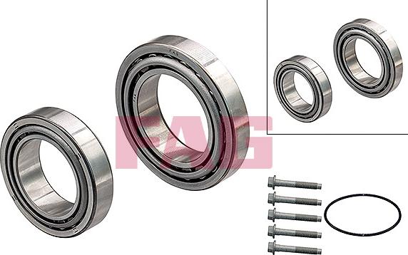 FAG 713 6971 20 - Комплект колесен лагер vvparts.bg