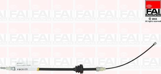 FAI AutoParts FBC0135 - Жило, ръчна спирачка vvparts.bg