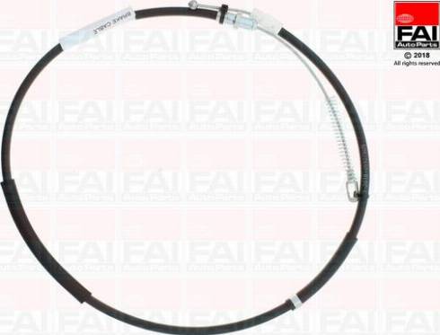 FAI AutoParts FBC0349 - Жило, ръчна спирачка vvparts.bg