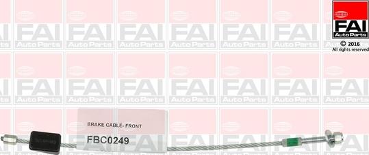 FAI AutoParts FBC0249 - Жило, ръчна спирачка vvparts.bg