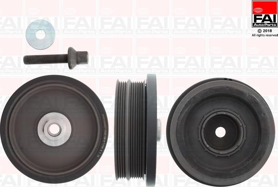 FAI AutoParts FVD1004K - Ремъчна шайба, колянов вал vvparts.bg