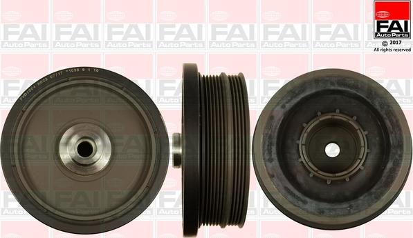 FAI AutoParts FVD1004 - Ремъчна шайба, колянов вал vvparts.bg