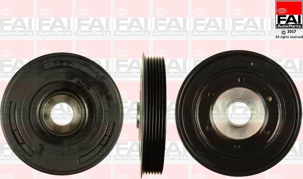 FAI AutoParts FVD1006 - Ремъчна шайба, колянов вал vvparts.bg