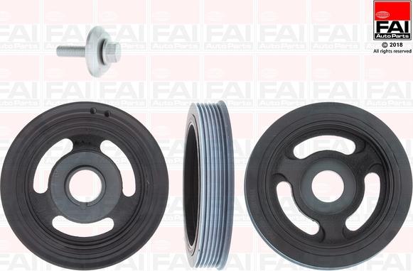 FAI AutoParts FVD1008K - Ремъчна шайба, колянов вал vvparts.bg