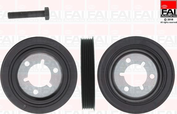 FAI AutoParts FVD1012K - Ремъчна шайба, колянов вал vvparts.bg