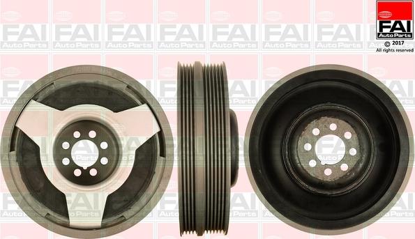 FAI AutoParts FVD1037 - Ремъчна шайба, колянов вал vvparts.bg