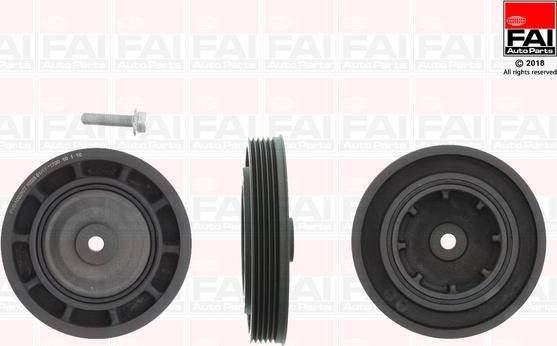 FAI AutoParts FVD1022K - Ремъчна шайба, колянов вал vvparts.bg