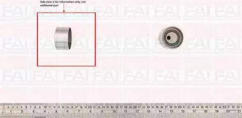 FAI AutoParts T9444 - Обтяжна ролка, ангренаж vvparts.bg