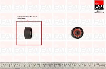 FAI AutoParts T9594 - Паразитна / водеща ролка, пистов ремък vvparts.bg