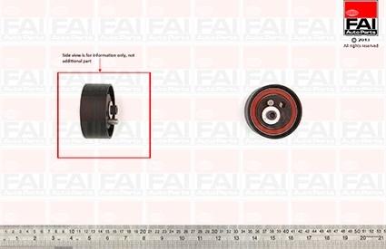 FAI AutoParts T9520 - Обтяжна ролка, ангренаж vvparts.bg