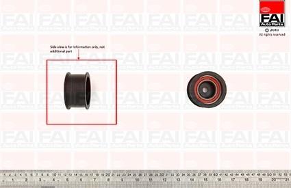 FAI AutoParts T9521 - Паразитна / водеща ролка, зъбен ремък vvparts.bg