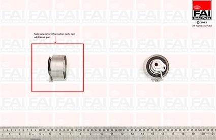 FAI AutoParts T9573 - Обтяжна ролка, ангренаж vvparts.bg