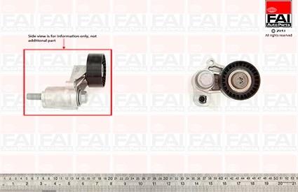 FAI AutoParts T9605 - Ремъчен обтегач, пистов ремък vvparts.bg