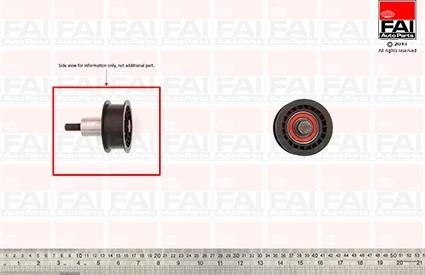 FAI AutoParts T9358 - Паразитна / водеща ролка, зъбен ремък vvparts.bg