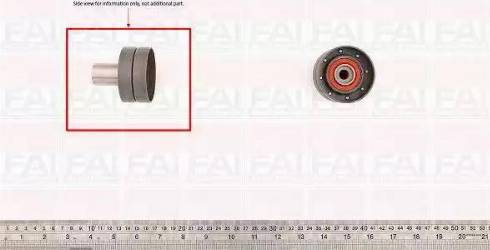 FAI AutoParts T9324 - Паразитна / водеща ролка, зъбен ремък vvparts.bg