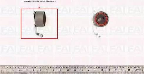 FAI AutoParts T9325 - Обтяжна ролка, ангренаж vvparts.bg