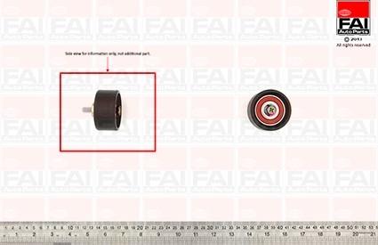 FAI AutoParts T9377 - Паразитна / водеща ролка, зъбен ремък vvparts.bg