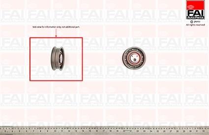 FAI AutoParts T9243 - Обтяжна ролка, ангренаж vvparts.bg