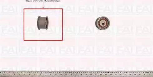 FAI AutoParts T9269 - Паразитна / водеща ролка, зъбен ремък vvparts.bg