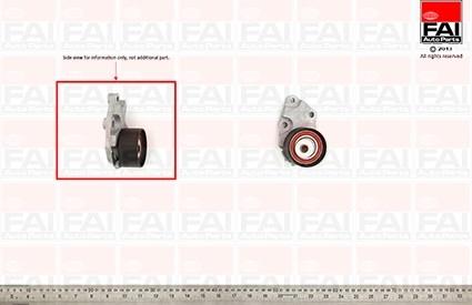 FAI AutoParts T9266 - Обтяжна ролка, ангренаж vvparts.bg