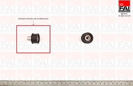 FAI AutoParts T9263 - Паразитна / водеща ролка, зъбен ремък vvparts.bg