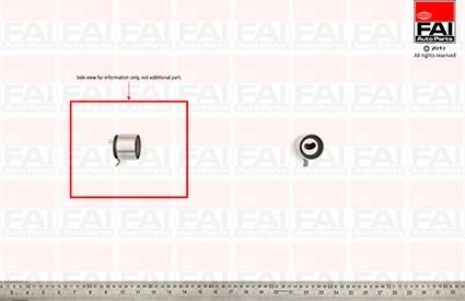 FAI AutoParts T9267 - Обтяжна ролка, ангренаж vvparts.bg