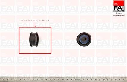 FAI AutoParts T6810 - Обтяжна ролка, ангренаж vvparts.bg