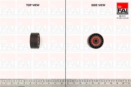 FAI AutoParts T1161 - Паразитна / водеща ролка, зъбен ремък vvparts.bg