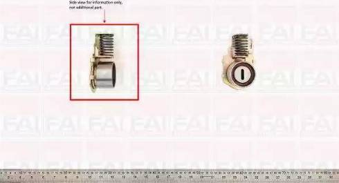 FAI AutoParts T1819 - Обтяжна ролка, ангренаж vvparts.bg