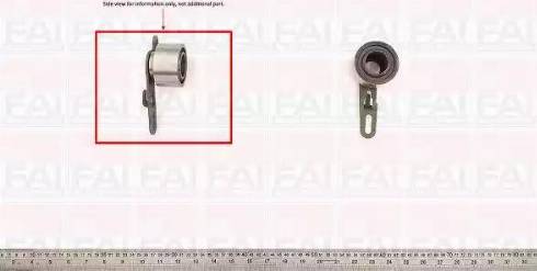 FAI AutoParts T1754 - Обтяжна ролка, ангренаж vvparts.bg