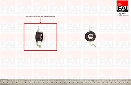 FAI AutoParts T8656 - Обтяжна ролка, ангренаж vvparts.bg