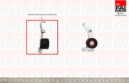 FAI AutoParts T2933 - Обтяжна ролка, ангренаж vvparts.bg