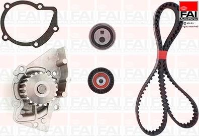 FAI AutoParts TBK412-6242 - Водна помпа+ к-кт ангренажен ремък vvparts.bg