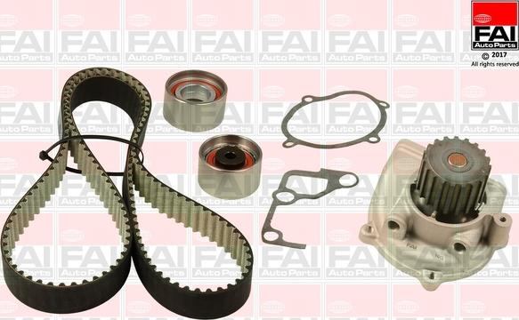 FAI AutoParts TBK504-6488 - Водна помпа+ к-кт ангренажен ремък vvparts.bg