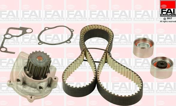 FAI AutoParts TBK506-6488 - Водна помпа+ к-кт ангренажен ремък vvparts.bg