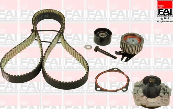 FAI AutoParts TBK535-6332 - Водна помпа+ к-кт ангренажен ремък vvparts.bg