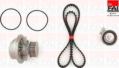 FAI AutoParts TBK53-6383 - Водна помпа+ к-кт ангренажен ремък vvparts.bg