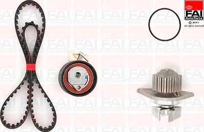 FAI AutoParts TBK144-6344 - Водна помпа+ к-кт ангренажен ремък vvparts.bg