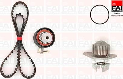 FAI AutoParts TBK145-6344 - Водна помпа+ к-кт ангренажен ремък vvparts.bg